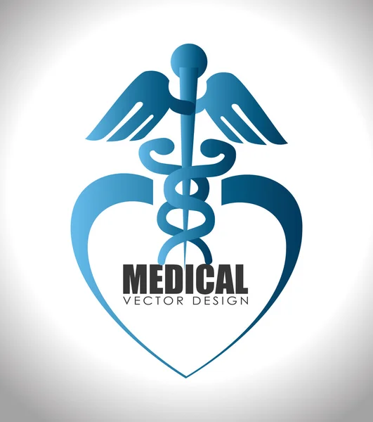 Medical design, vector illustration. — Stock Vector