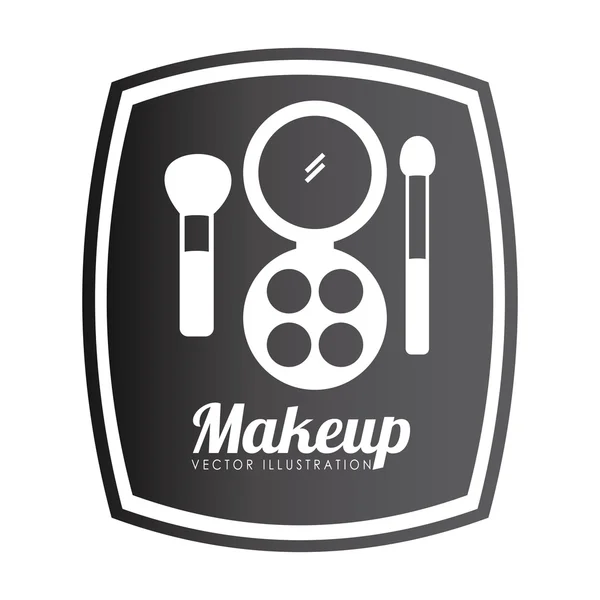 Conception de maquillage — Image vectorielle