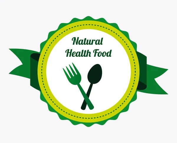 Alimentos naturais — Vetor de Stock