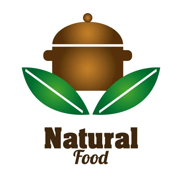 Alimentos naturais — Vetor de Stock