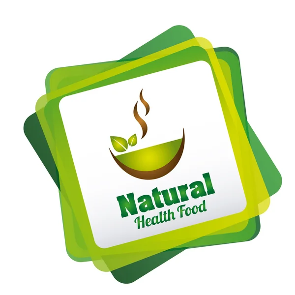 Alimentos naturais — Vetor de Stock