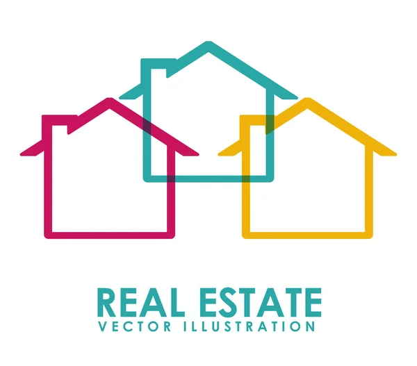 Inmobiliaria — Vector de stock