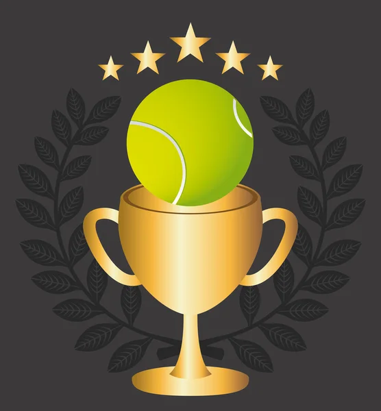 Tennis Sport — Stockvector