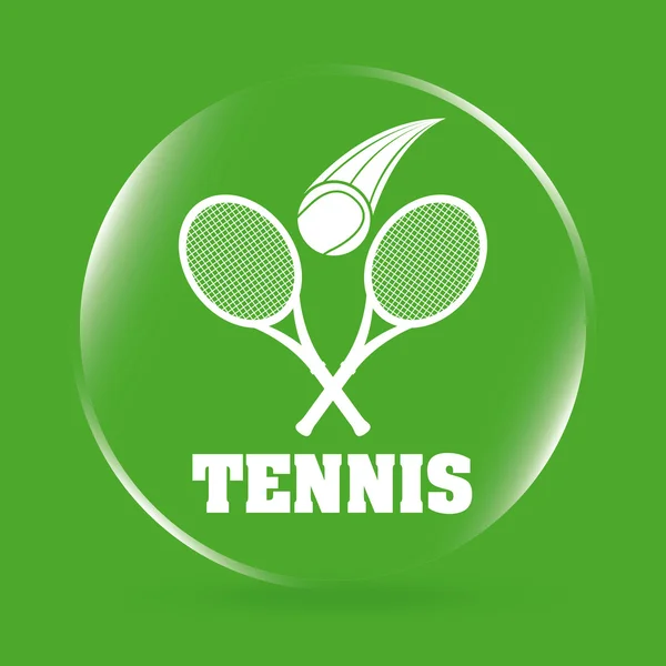 Sport tennis — Image vectorielle