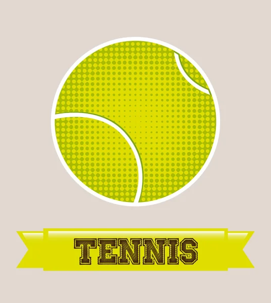 Sport tennis — Image vectorielle