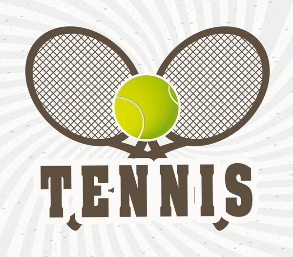 Sport tennis — Image vectorielle