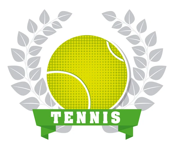 Tennis sport — Stock Vector