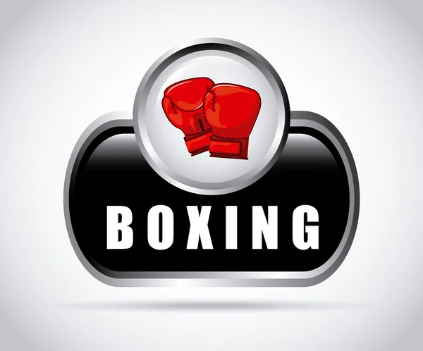 ボクシングのスポーツ — ストックベクタ