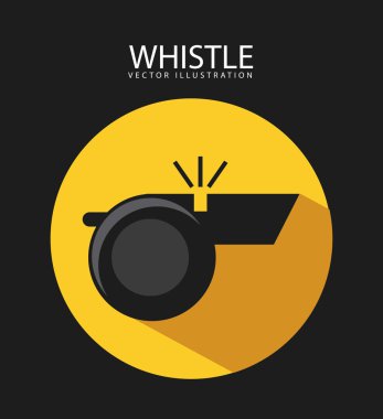 whistle icon clipart