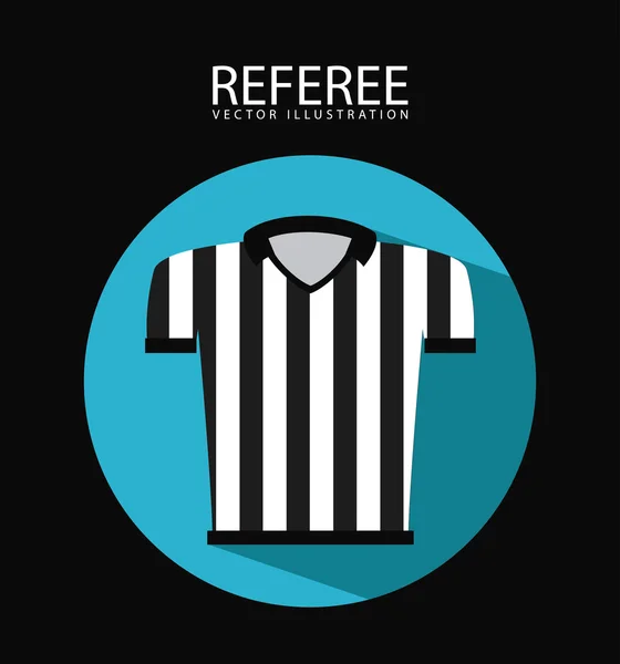 Referee icon — Stock Vector