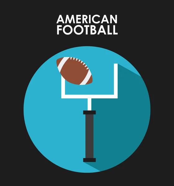 Fútbol americano — Vector de stock