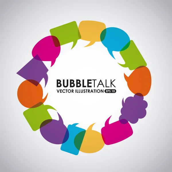 Бульбашки talk — стоковий вектор