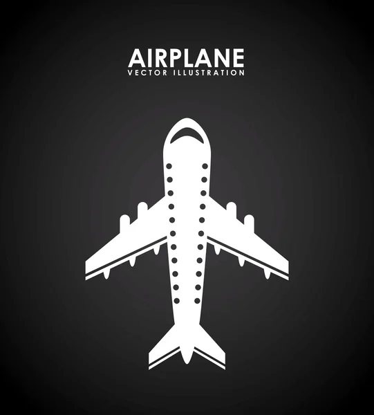 Airplane icon — Stock Vector