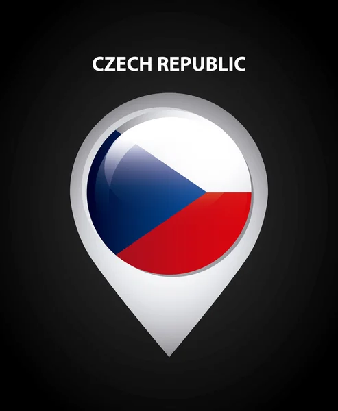 Czech republic — Stock Vector