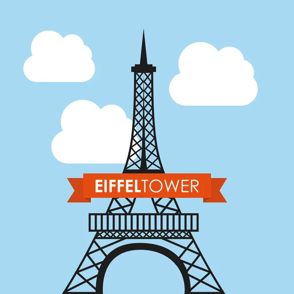 Wieża Eiffla — Wektor stockowy
