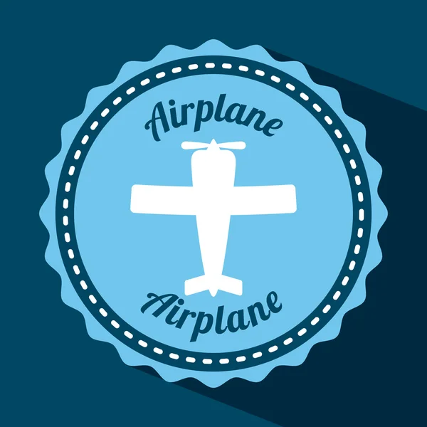 Airplane icon — Stock Vector