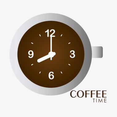 Time design, vector illustration.
