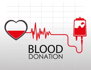 Tıbbi tasarım, vektör çizim.