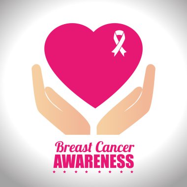 Kanser tasarımı beyaz arka plan vektör çizim üzerinde