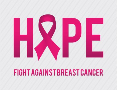 Kanser tasarımı beyaz arka plan vektör çizim üzerinde