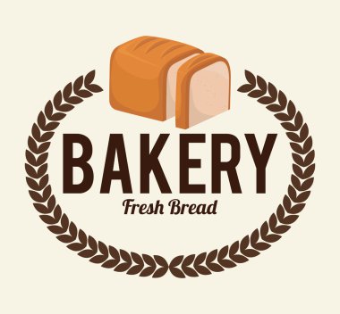 pastane tasarımı beyaz arkaplan vektör illüstrasyonunda