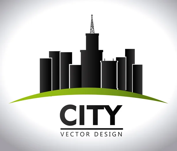 Urban desig, vector illustration. — Stockový vektor