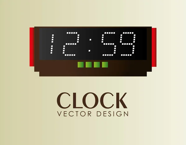 Time design, vector illustration. — 图库矢量图片