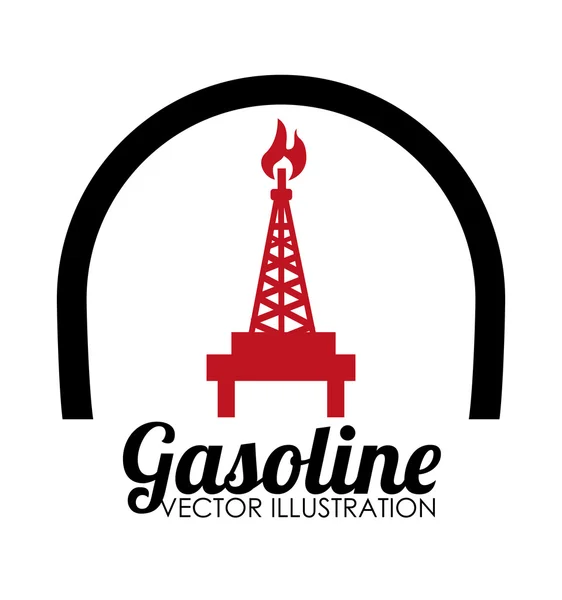 Fuel design, vector illustration. — Stockvector