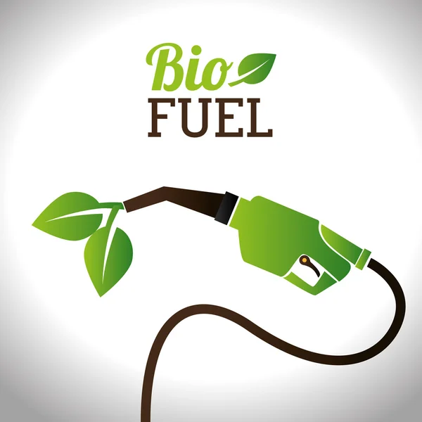 Desenho de ilustração vetorial biocombustível —  Vetores de Stock