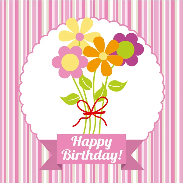 Happy birthday — Stock Vector