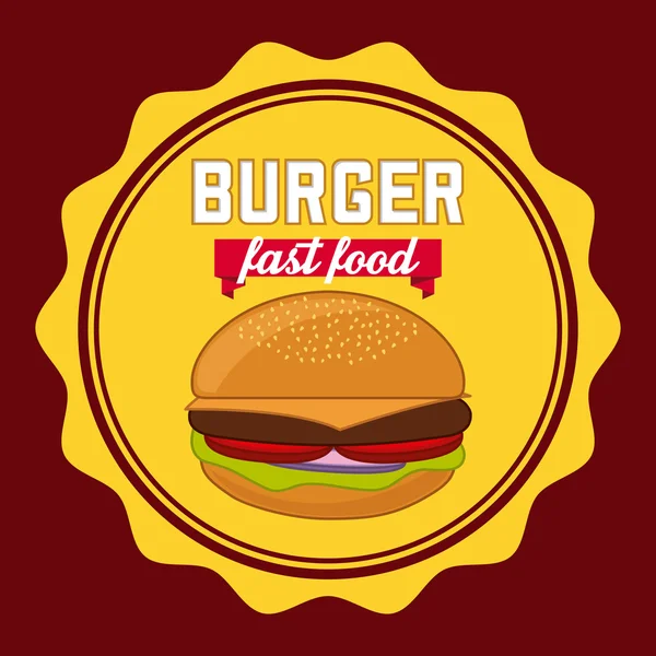 Fastfood — Stockvector