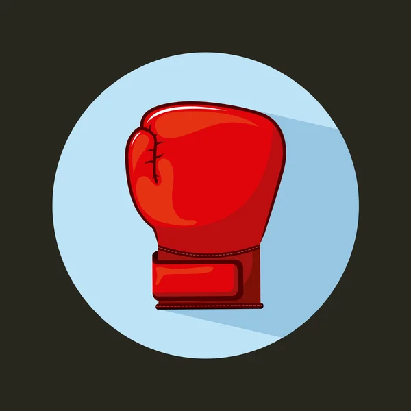 Desporto de boxe — Vetor de Stock