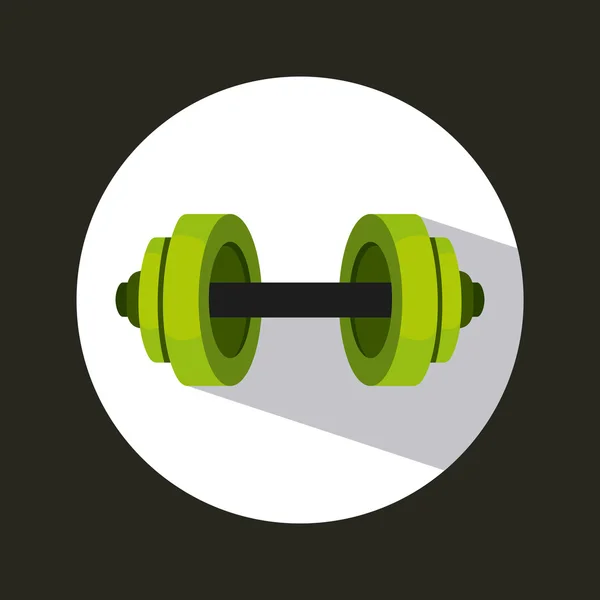 Gym pictogram — Stockvector