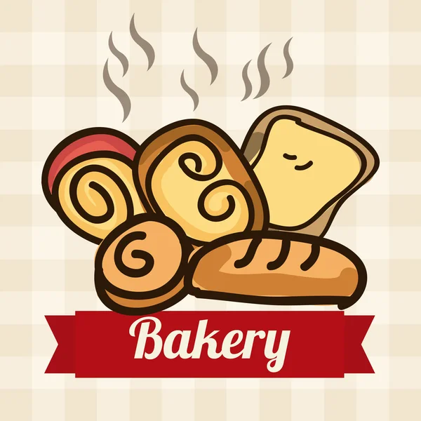 Icono de panadería — Archivo Imágenes Vectoriales
