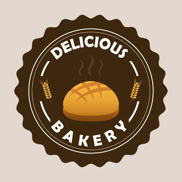 Bakkerij pictogram — Stockvector