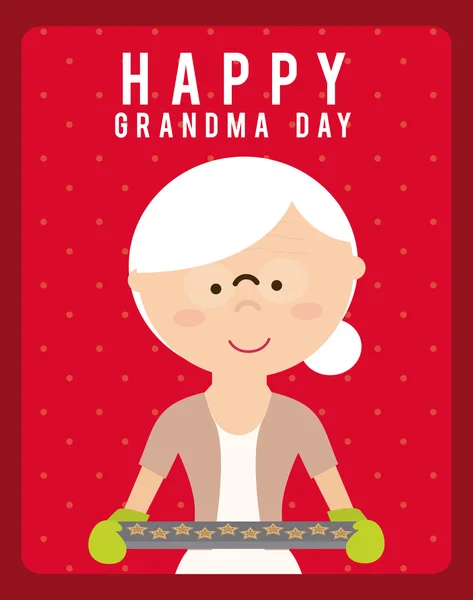 Grandmother day — Stock Vector