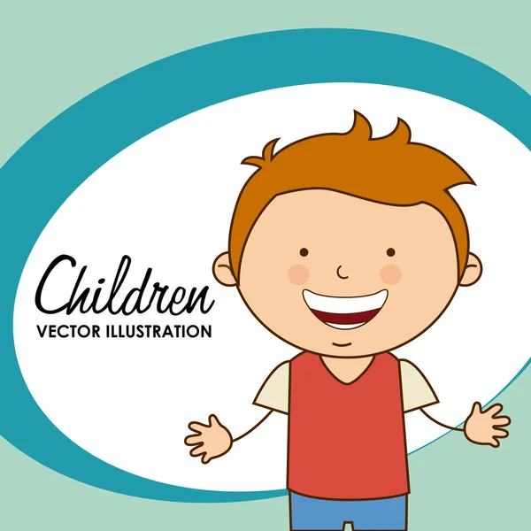 Children — Stock Vector