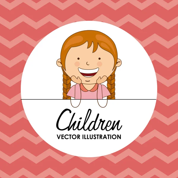 Children — Stock Vector