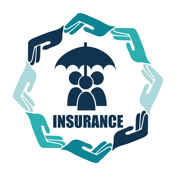 Insurance icon — Stock Vector