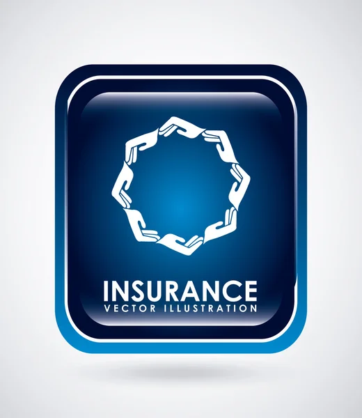 Insurance icon — Stock Vector