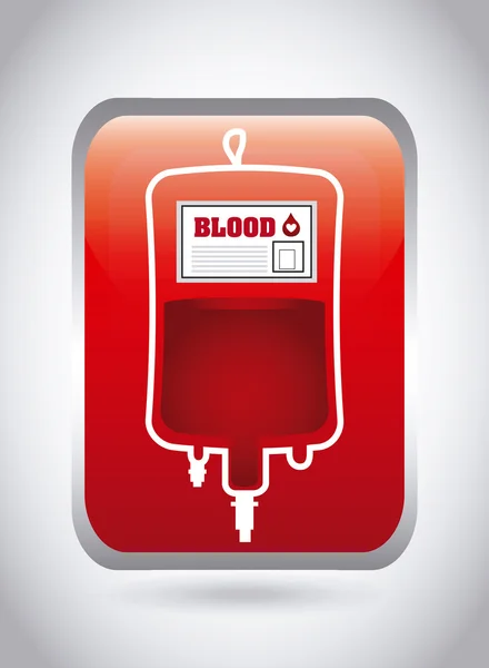 Donare il sangue — Vettoriale Stock