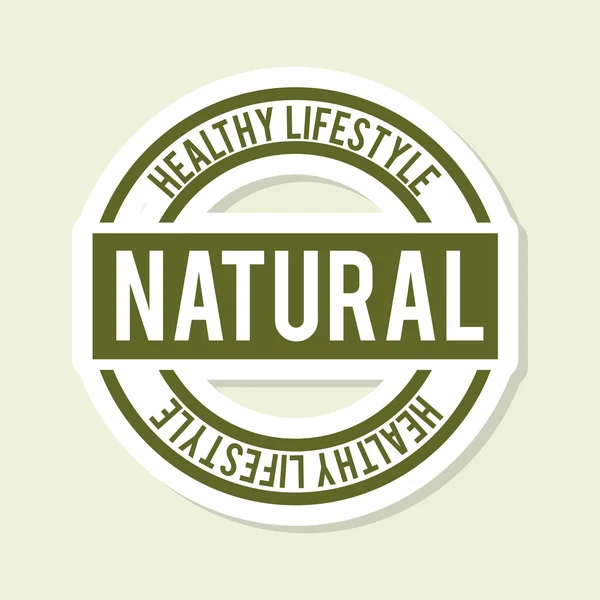 Producto natural — Vector de stock