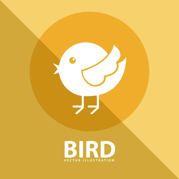 Bird icon — Stock Vector