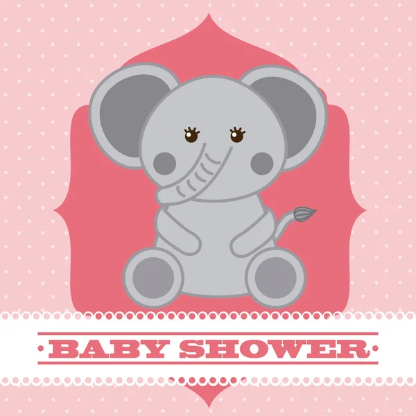 Baby shower — Stock Vector