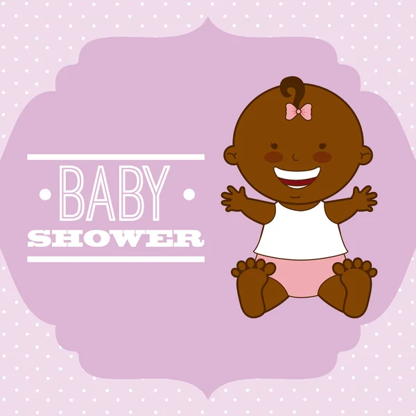 Baby shower — Stock Vector