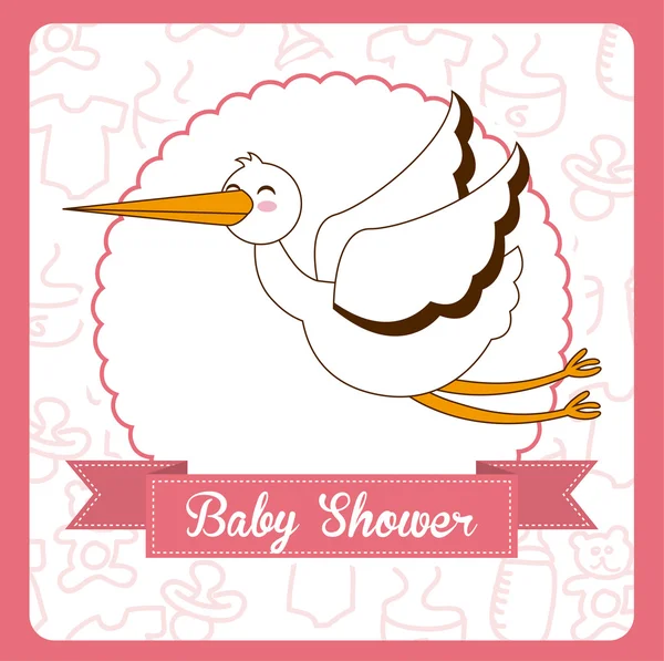 Baby shower — Wektor stockowy