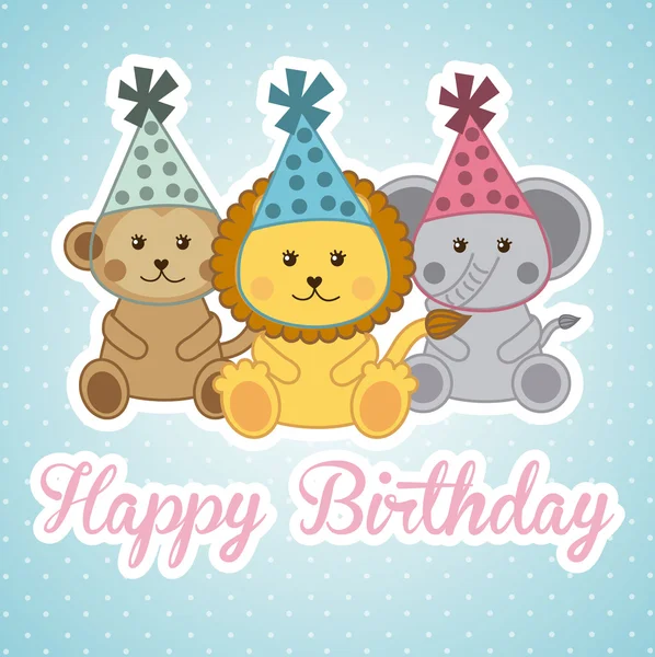 Happy birthday — Stock Vector