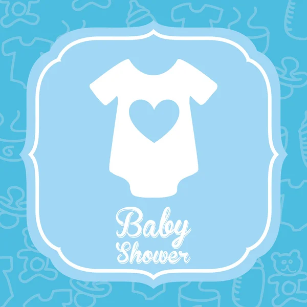 Babydouche — Stockvector