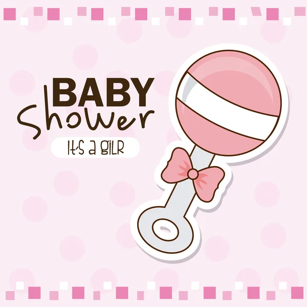 Baby shower — Stock Vector