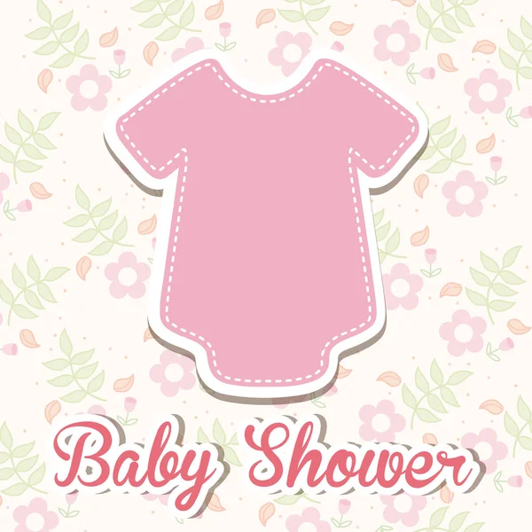 Baby shower — Stock Vector